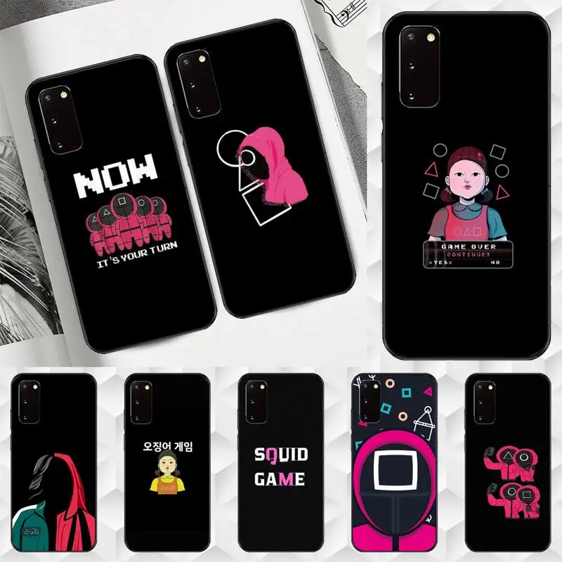 Squid Game Korea Phone Case For Xiaomi Redmi Note10 Note9 Note8 5A 7 6 8 4 6 S PRO MAX Fundas Cover
Squid Game Korea Phone Case For Xiaomi Redmi Note10 Note9 Note8 5A 7 6 8 4 6 S PRO MAX Fundas Cover