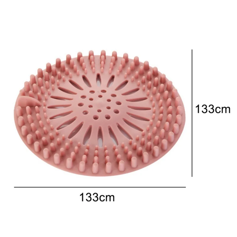 Силиконовый Сетчатый коврик для ванной комнаты кухонный слива волос фильтр