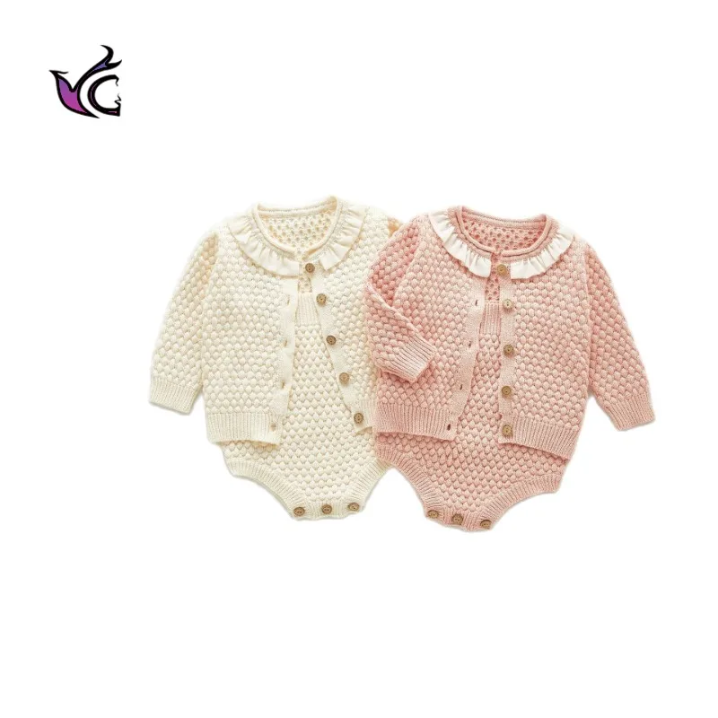 Yg Autumn Infant Lace Collar Suit 0-3 Year Old Girl Baby Sling Khaki Coat Two Sweater Infant Suit
Yg Autumn Infant Lace Collar Suit 0-3 Year Old Girl Baby Sling Khaki Coat Two Sweater Infant Suit