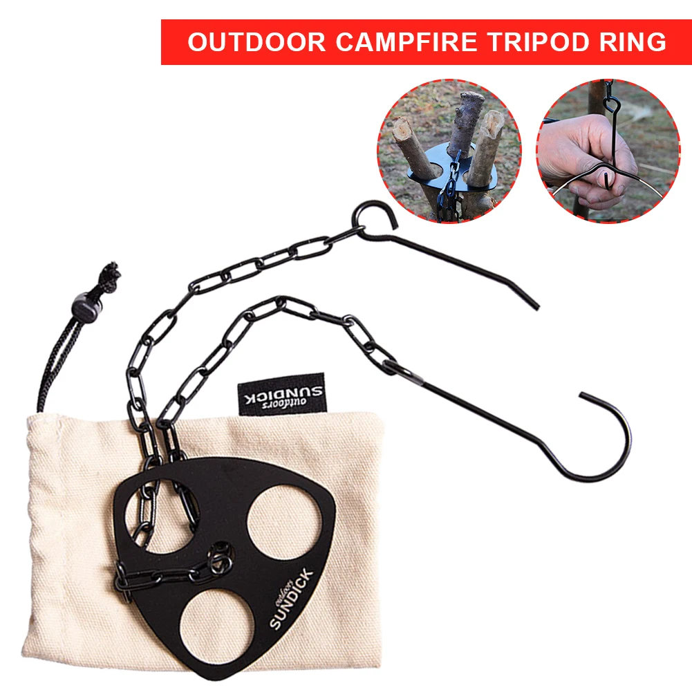 Outdoor Barbecue Tripod Hanging Rack Adjustable Cookware Picnic Cooking Pot Grill Camping Grill Hanging Pot Set accessories
Outdoor Barbecue Tripod Hanging Rack Adjustable Cookware Picnic Cooking Pot Grill Camping Grill Hanging Pot Set accessories