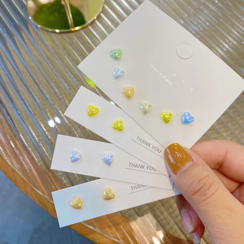 Cute Fashion Color Love Earrings Earrings Set Summer Super Fairy Earrings Jewelry for Women and Girls Party Jewelry Gifts
Cute Fashion Color Love Earrings Earrings Set Summer Super Fairy Earrings Jewelry for Women and Girls Party Jewelry Gifts