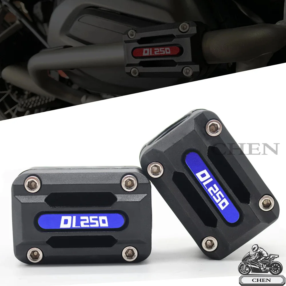 For SUZUKI DL250 V-Storm VSTORM DL 250 22/25/28mm Motorcycle Engine Crash Bar Protection Bumper Decorative Guard Block 
For SUZUKI DL250 V-Storm VSTORM DL 250 22/25/28mm Motorcycle Engine Crash Bar Protection Bumper Decorative Guard Block
