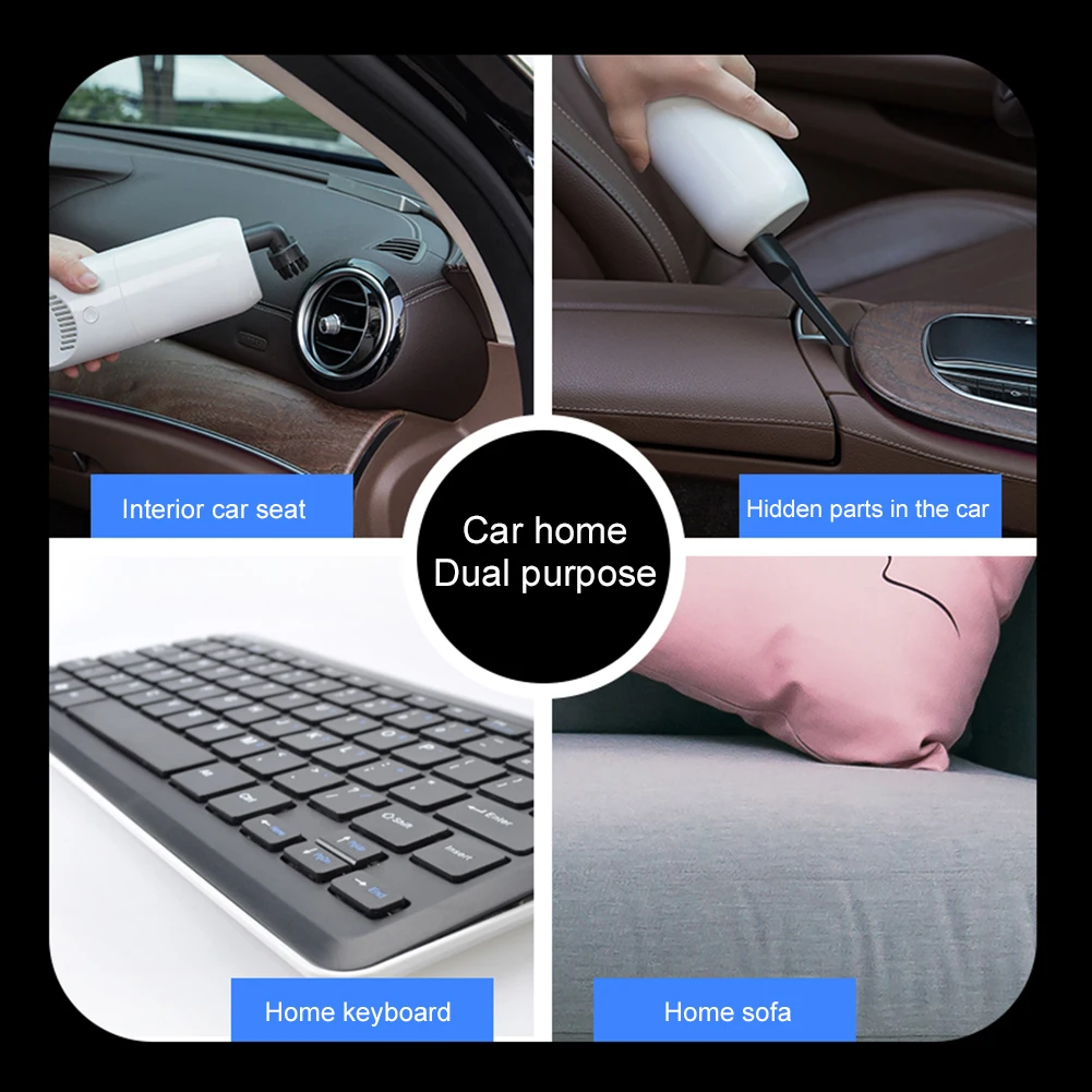3500Pa Wireless Car Vacuum Cleaner Cordless Handheld Auto Vacuum Home & Car Dual Use Mini Vacuum Cleaner With Built-in Battrery
3500Pa Wireless Car Vacuum Cleaner Cordless Handheld Auto Vacuum Home & Car Dual Use Mini Vacuum Cleaner With Built-in Battrery