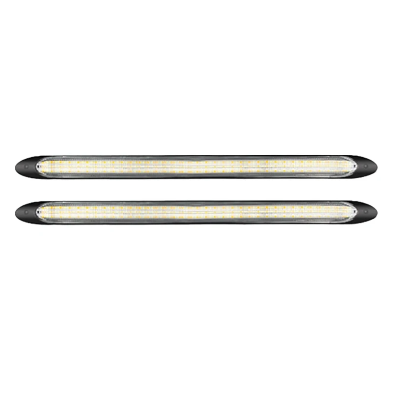 2XCar Led DRL Daytime Running Light Strip Yellow Turn Signal Lamp Car Headlight Sequential Flow Day Light 12V
2XCar Led DRL Daytime Running Light Strip Yellow Turn Signal Lamp Car Headlight Sequential Flow Day Light 12V