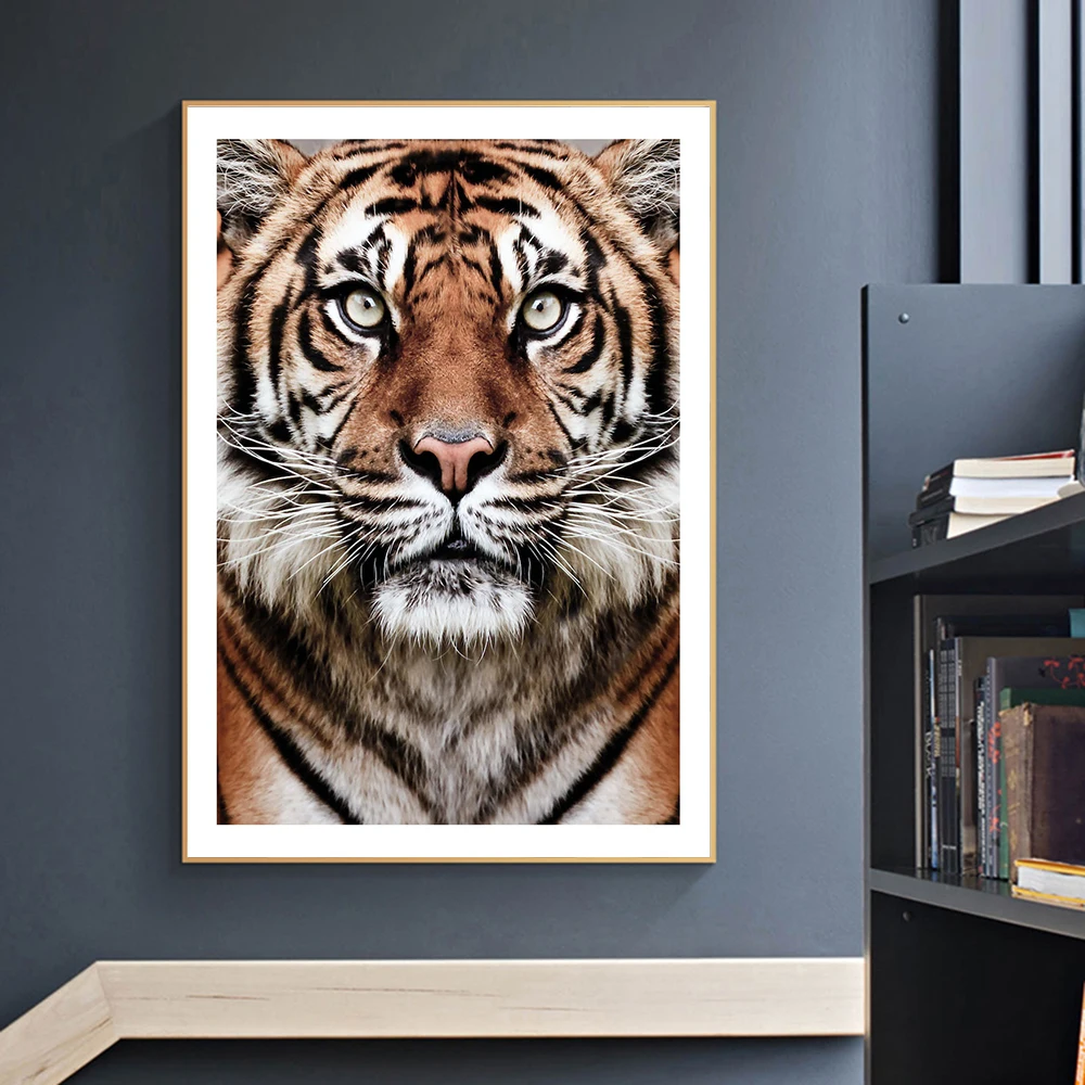 Tiger Photo Wall Art Canvas Painting Nordic Posters and Prints Animal Decoration Wall Pictures for Home Living Room Decor
Tiger Photo Wall Art Canvas Painting Nordic Posters and Prints Animal Decoration Wall Pictures for Home Living Room Decor