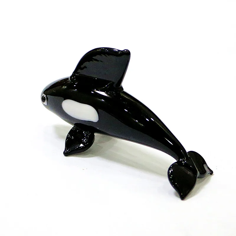 Mini Sea Animal Figurines Handmade Glass Killer Whale Ornaments Cute Vivid Orca Fun Gifts For Kids Home Aquarium Decor Supplies
Mini Sea Animal Figurines Handmade Glass Killer Whale Ornaments Cute Vivid Orca Fun Gifts For Kids Home Aquarium Decor Supplies