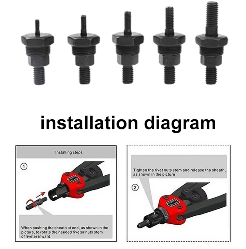 Rivet tool.Bt-606 rivet riveting tool nut / rivet nut tool m3 M4 M5 M6 M8 M12 automobile rivet tool instrument furniture
Rivet tool.Bt-606 rivet riveting tool nut / rivet nut tool m3 M4 M5 M6 M8 M12 automobile rivet tool instrument furniture