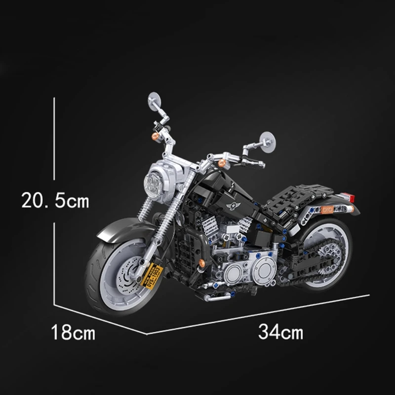 High-drilled Motorcycle Building Parts Kit, Creative Building Motorbikes Particles for Kids and Autocycle Lovers
High-drilled Motorcycle Building Parts Kit, Creative Building Motorbikes Particles for Kids and Autocycle Lovers