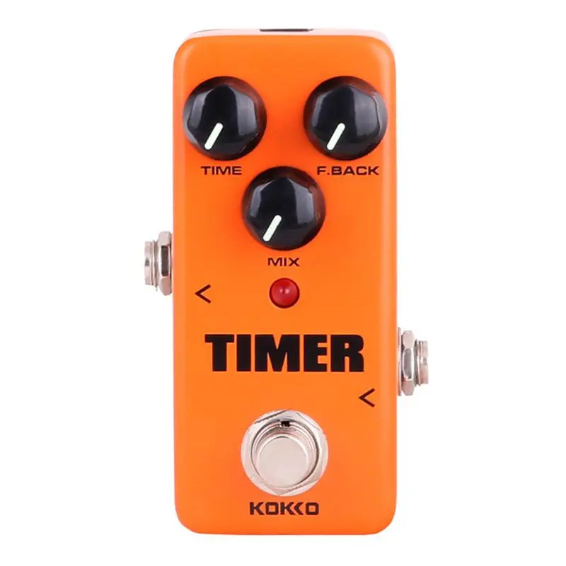 Kokko Timer Guitar Effect Pedal Classical Digital Delay Effects Stompbox for Electric Guitar 1 Second Delay
Kokko Timer Guitar Effect Pedal Classical Digital Delay Effects Stompbox for Electric Guitar 1 Second Delay