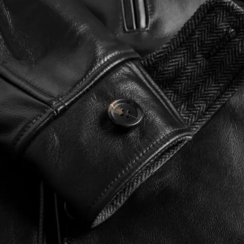 Leather Genuine Luxury Men Cowhide Biker Jacket Slim Zipper Retro Casual Short Coat Plus Size 4XL Black Motorcycle Outerwear
Leather Genuine Luxury Men Cowhide Biker Jacket Slim Zipper Retro Casual Short Coat Plus Size 4XL Black Motorcycle Outerwear