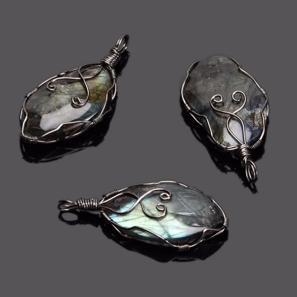 New Arrival Fashion Women Men Jewelry Vintage Irregular Nuggets Original Quartz Stone Pendant Natural Labradorite Stone Pendants
New Arrival Fashion Women Men Jewelry Vintage Irregular Nuggets Original Quartz Stone Pendant Natural Labradorite Stone Pendants