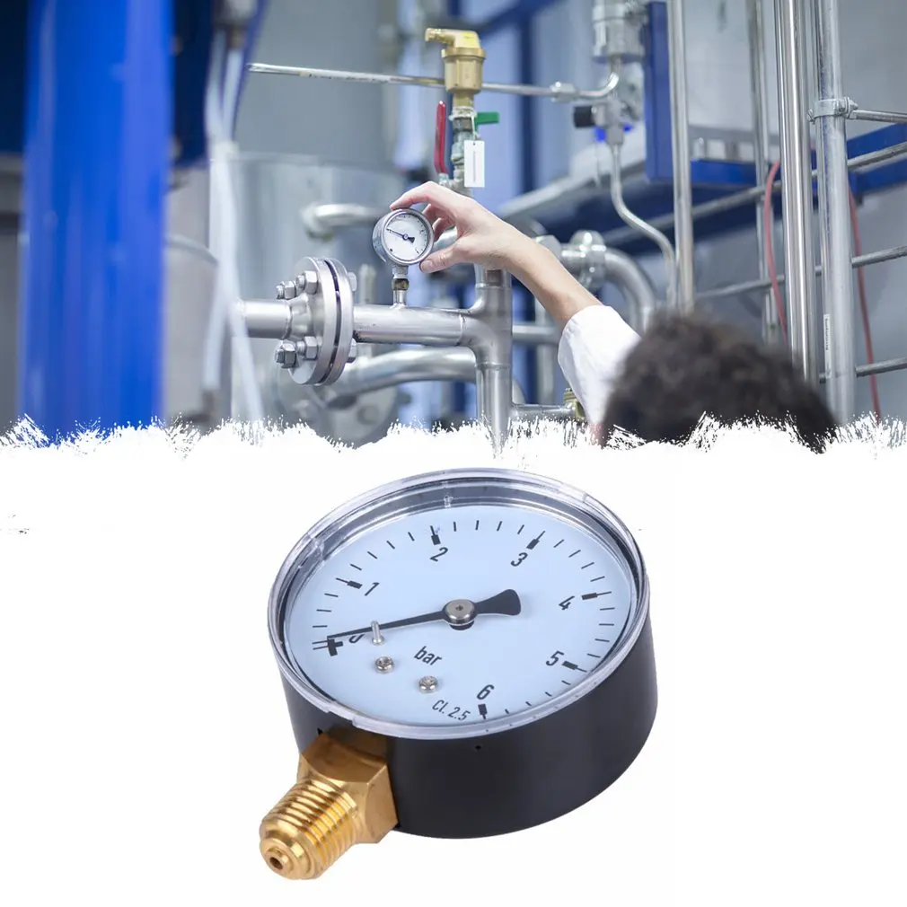TS-40-300psi 0-20bar 0-300psi Precision Pressure Gauge Air Compressor Pressure Gauge Water Pressure Tester
TS-40-300psi 0-20bar 0-300psi Precision Pressure Gauge Air Compressor Pressure Gauge Water Pressure Tester