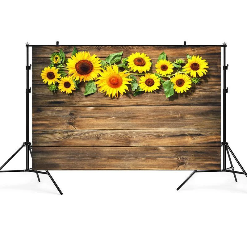 Vinyl Wood Background For Photography Board Sunflower Food Photocall Newborn Baby Portrait Photographic Backdrops Photo Studio
Vinyl Wood Background For Photography Board Sunflower Food Photocall Newborn Baby Portrait Photographic Backdrops Photo Studio