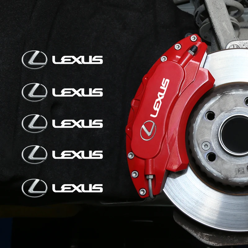 Автомобильные товары тормозной суппорт значок наклейка для Lexus CT200h F Sport ES LS IS GS LC RC