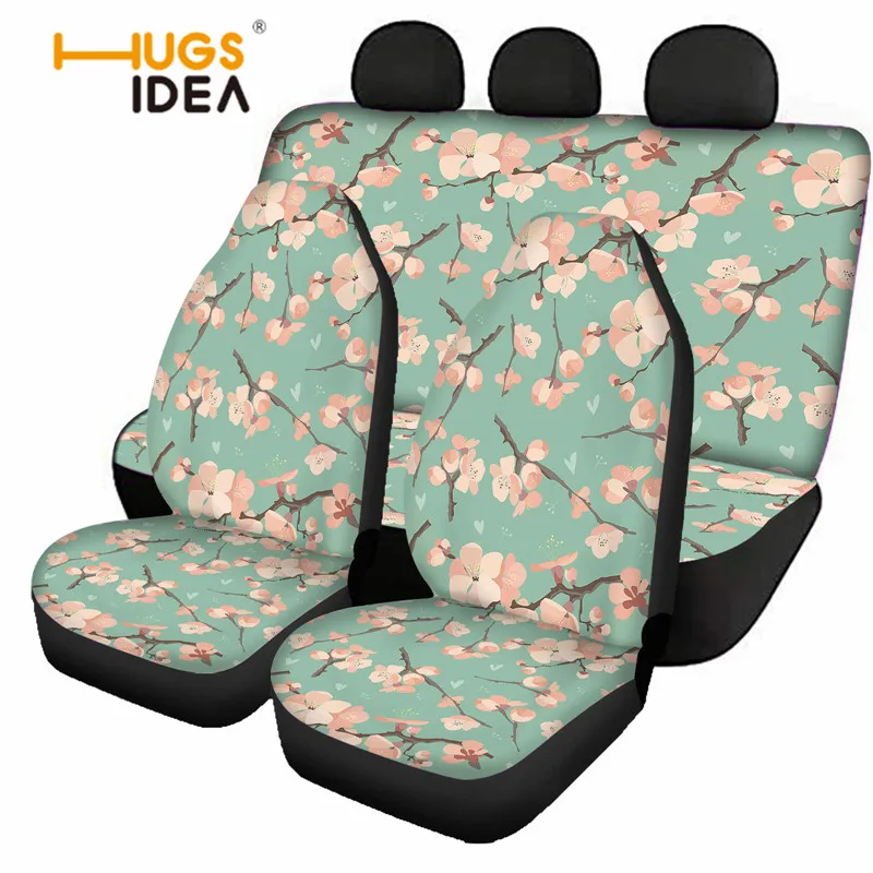 Floral Blossoms Pattern Car Seat Cover for Women Auto Interior Decor Non-slip Auto Front Back Seat Protection Cover Full Set
Floral Blossoms Pattern Car Seat Cover for Women Auto Interior Decor Non-slip Auto Front Back Seat Protection Cover Full Set