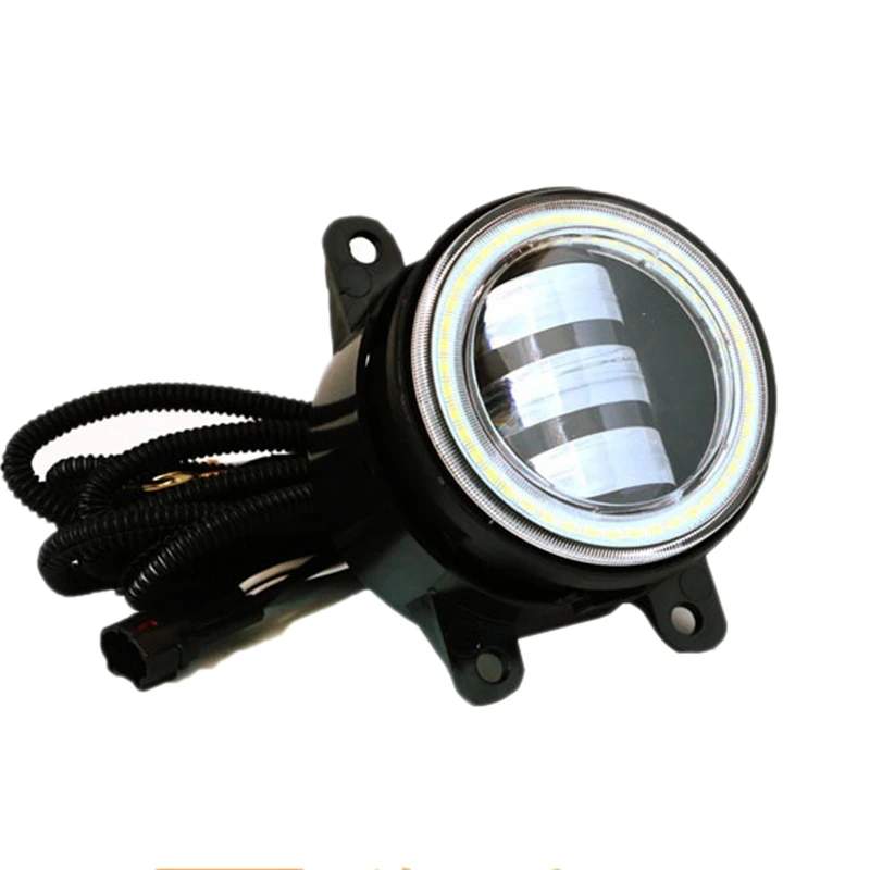 3 in 1 LED Front Bumper Fog Light Angel Eyes DRL Light for Honda Civic Ford FOCUS 2 3 Renault DUSTER Suzuki
3 in 1 LED Front Bumper Fog Light Angel Eyes DRL Light for Honda Civic Ford FOCUS 2 3 Renault DUSTER Suzuki
