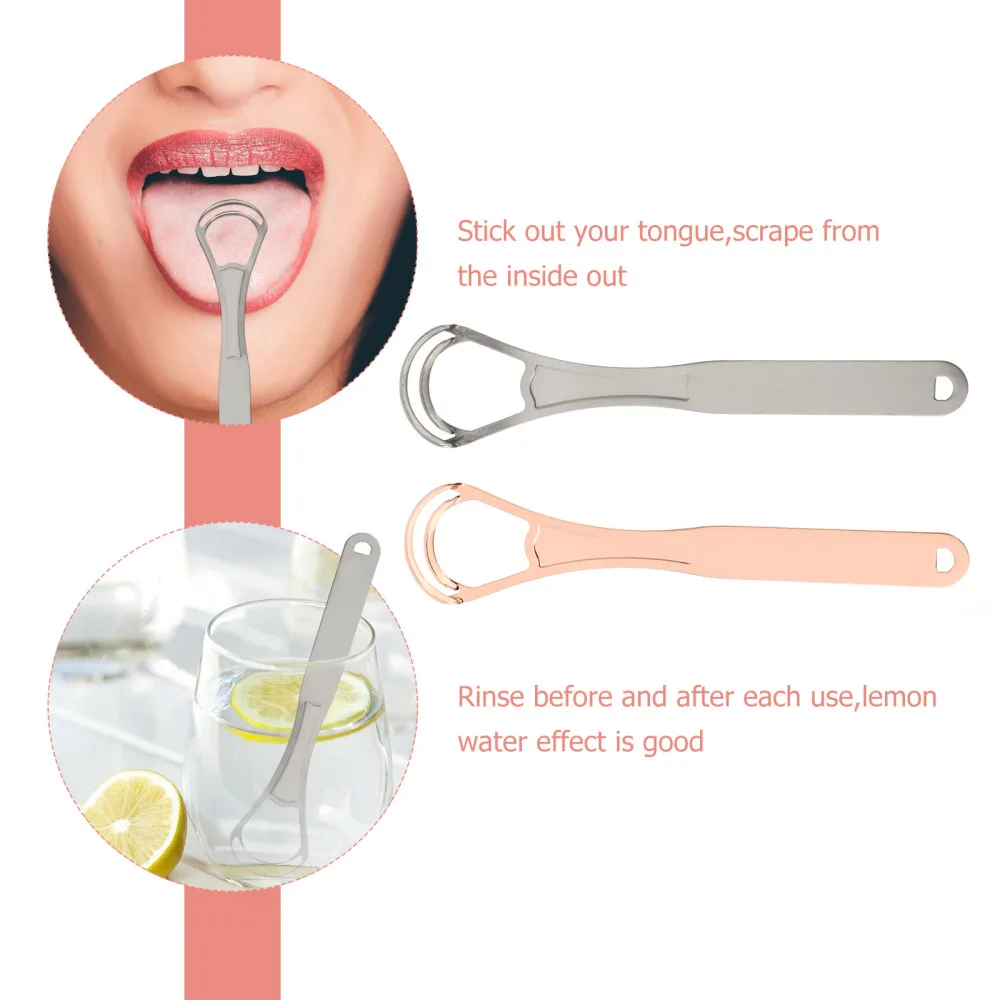 2Pcs Stainless Steel Tongue Cleavers Durable Tongue Scrapers Tongue Supplies
2Pcs Stainless Steel Tongue Cleavers Durable Tongue Scrapers Tongue Supplies