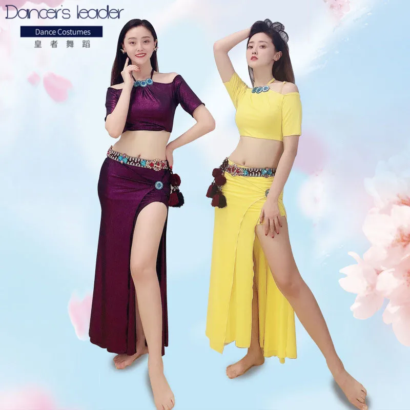 2020 new belly dance suit beginner practice clothes female oriental dance performance costume Indian dance clothes
2020 new belly dance suit beginner practice clothes female oriental dance performance costume Indian dance clothes