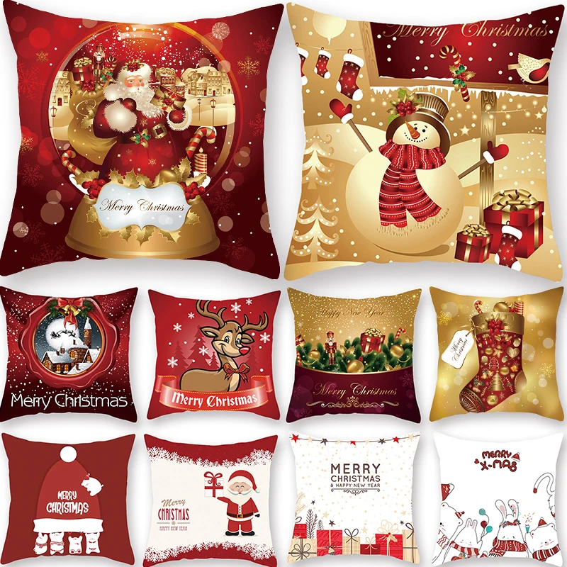 Christmas Xmas Red PillowCase Tree Decoration Santa Claus Cushion Cover Christmas Decorations for Home Decor Noel Natal 2021
Christmas Xmas Red PillowCase Tree Decoration Santa Claus Cushion Cover Christmas Decorations for Home Decor Noel Natal 2021