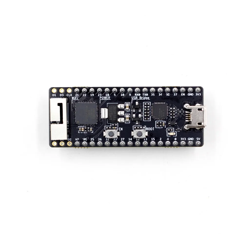 ESP32-PICO-KIT ESP32 SiP Development Board with ESP32-PICO-D4
ESP32-PICO-KIT ESP32 SiP Development Board with ESP32-PICO-D4