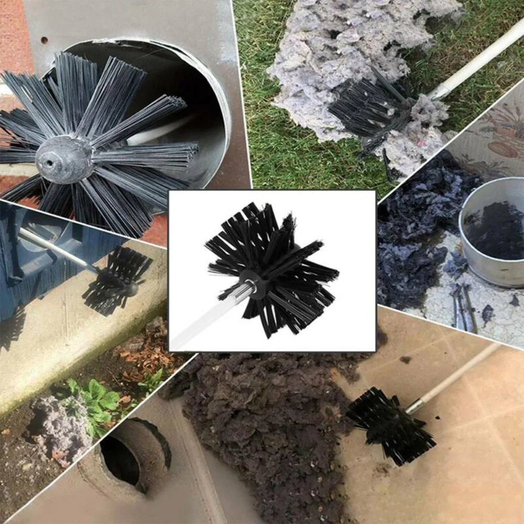 Flue Cleaning System Sweeping Brush Chimney Sweep Drain Rod Flue Soot Kit Modern
Flue Cleaning System Sweeping Brush Chimney Sweep Drain Rod Flue Soot Kit Modern