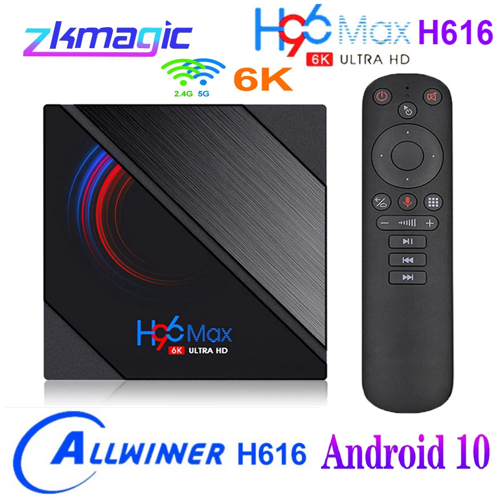 ТВ-приставка Android 10,0, H96 MAX, Allwinner H616, 6K HD, 2,4G/5,0G, Wi-Fi, Youtube, медиаплеер, 4 Гб, 32 ГБ, 64 ГБ, H96MAX
ТВ-приставка Android 10,0, H96 MAX, Allwinner H616, 6K HD, 2,4G/5,0G, Wi-Fi, Youtube, медиаплеер, 4 Гб, 32 ГБ, 64 ГБ, H96MAX