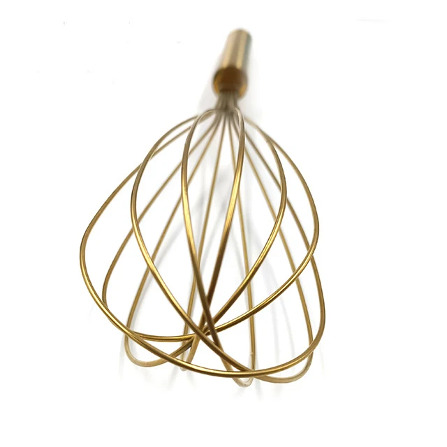 1Pcs Gold Stainless Steel Egg Beater Hand Whisk Egg Mixer Baking Cake Tool Baking Set Home Egg Tools Kitchen Accessories for Egg
1Pcs Gold Stainless Steel Egg Beater Hand Whisk Egg Mixer Baking Cake Tool Baking Set Home Egg Tools Kitchen Accessories for Egg