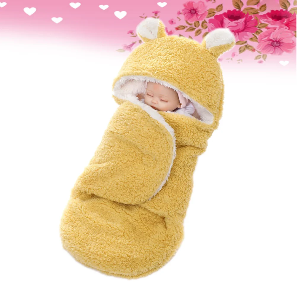 Baby Swaddle Blanket Adjustable Newborn Wrap 2-Layer Comfortable Wrap Blanket(Yellow)
Baby Swaddle Blanket Adjustable Newborn Wrap 2-Layer Comfortable Wrap Blanket(Yellow)