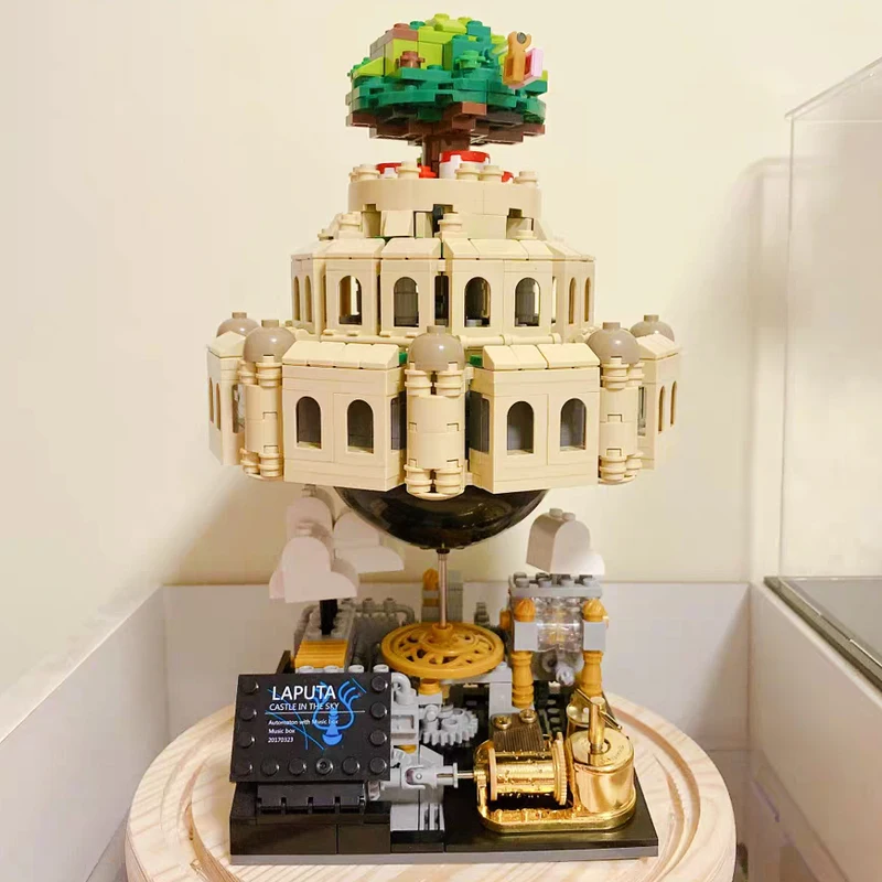 Конструктор MOC Block Ideas серии «городской замок в небе», вращающаяся модель, строительные блоки, кирпичи, детские игрушки, музыкальная шкатулка, подарок на день рождения
Конструктор MOC Block Ideas серии «городской замок в небе», вращающаяся модель, строительные блоки, кирпичи, детские игрушки, музыкальная шкатулка, подарок на день рождения