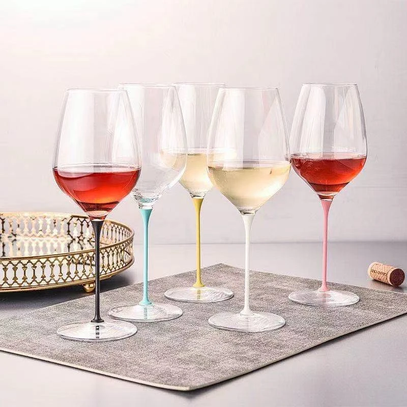 Imported From Italy Color Stem Crystal Wine Glass Household Wine Glass Crystal Cup Glass
Imported From Italy Color Stem Crystal Wine Glass Household Wine Glass Crystal Cup Glass