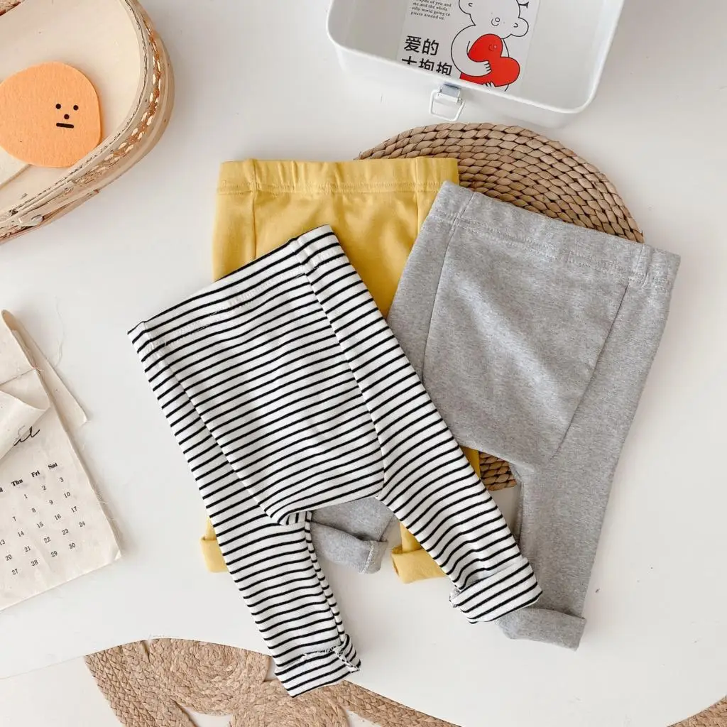 Spring New Baby Girl Legging Cotton Baby Boys Ribbed Leggings Striped Kids Pants Children Casual Trousers
Spring New Baby Girl Legging Cotton Baby Boys Ribbed Leggings Striped Kids Pants Children Casual Trousers