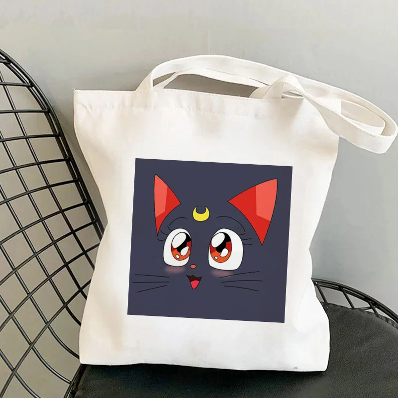 Shopper Sailor Meow with Red ears Kawaii Bag Harajuku women Shopping Bag Canvas Shopper Bag girl handbag Shoulder Lady Bag
Shopper Sailor Meow with Red ears Kawaii Bag Harajuku women Shopping Bag Canvas Shopper Bag girl handbag Shoulder Lady Bag