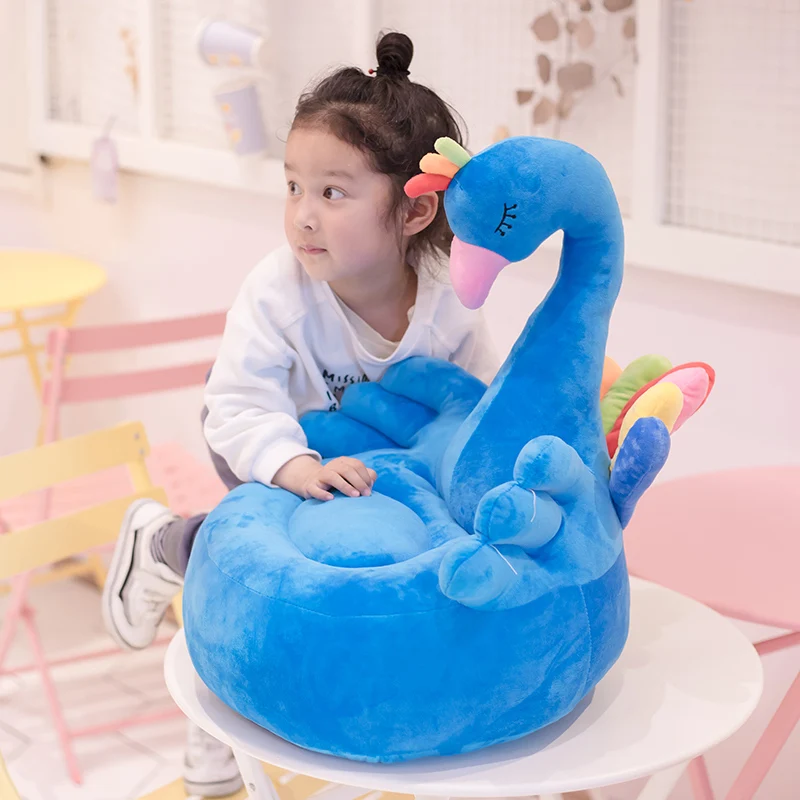 Cute kids use small sofa baby seat peacock plush toy swan flamingo lazy tatami high quality stuffed toy comfortable seat for kid
Cute kids use small sofa baby seat peacock plush toy swan flamingo lazy tatami high quality stuffed toy comfortable seat for kid