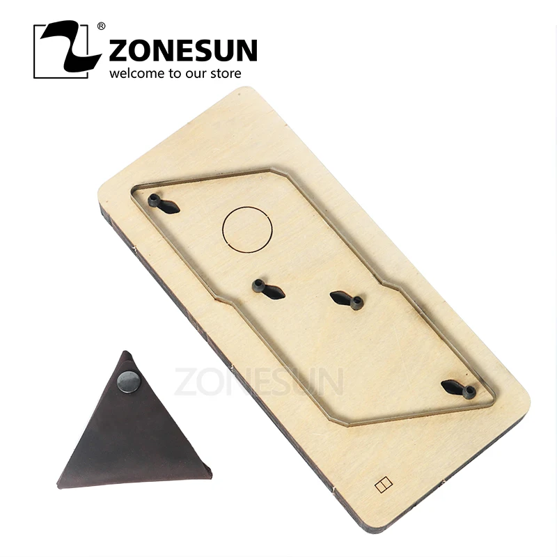 ZONESUN Customized Triangular Leather Coin Holder Change Purse Minimalist Wallet Cutting Mold Die Cutter Animal Japan Steel
ZONESUN Customized Triangular Leather Coin Holder Change Purse Minimalist Wallet Cutting Mold Die Cutter Animal Japan Steel