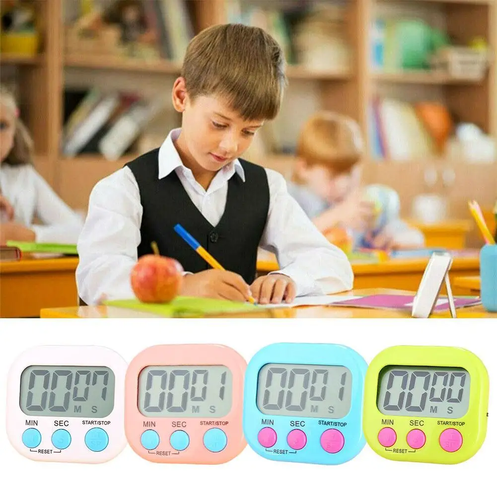 Digital Kitchen Timer Magnetic Kitchen Timer Backing Alarm Cooking Countdown Stopwatch Study Stand Shower Mechanical X0L7
Digital Kitchen Timer Magnetic Kitchen Timer Backing Alarm Cooking Countdown Stopwatch Study Stand Shower Mechanical X0L7