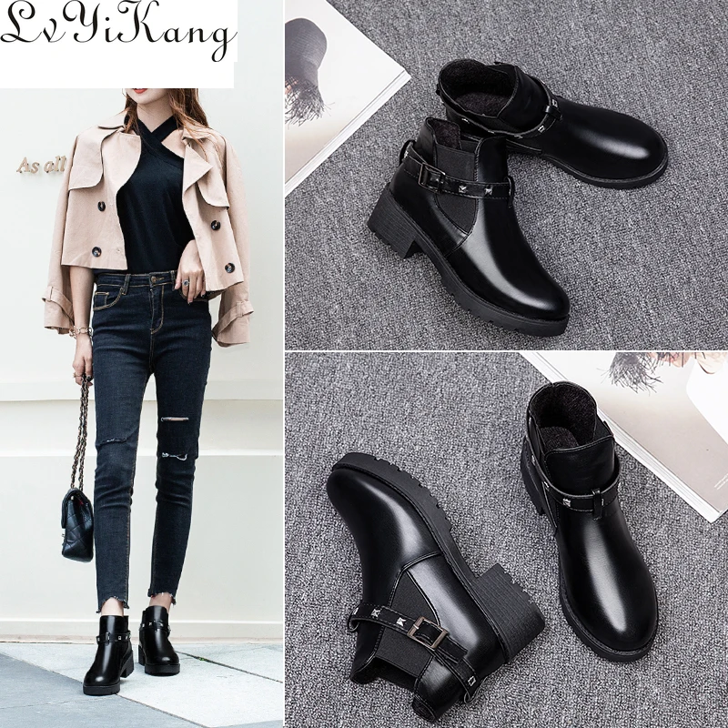 Snow Boots 2019 Classic Heels Suede Women Winter Boots Warm Fur Plush Insole Ankle Boots Women Shoes Hot Lace-up Shoes
Snow Boots 2019 Classic Heels Suede Women Winter Boots Warm Fur Plush Insole Ankle Boots Women Shoes Hot Lace-up Shoes