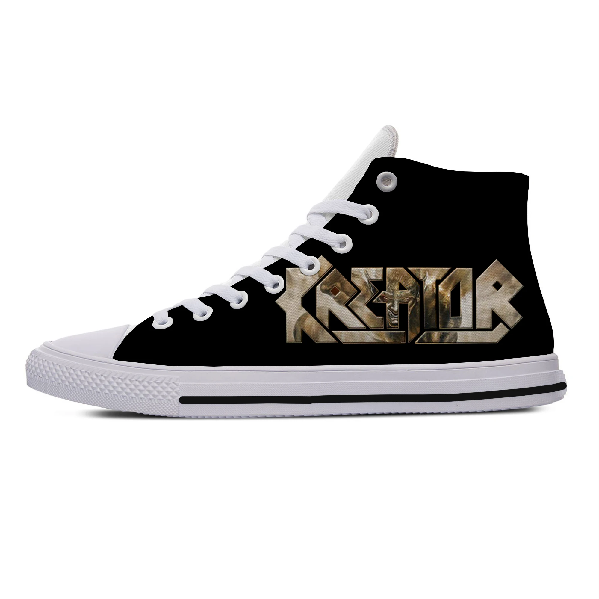 Кроссовки Kreator мужские парусиновые, тяжелый металлический ремешок, икона, дизайнерская повседневная обувь для отдыха
Кроссовки Kreator мужские парусиновые, тяжелый металлический ремешок, икона, дизайнерская повседневная обувь для отдыха