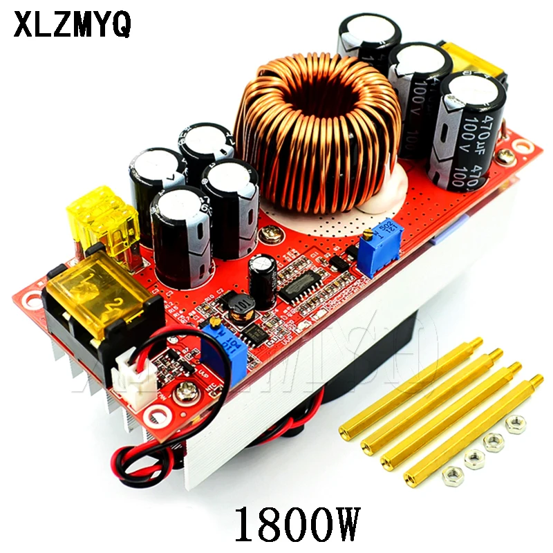 1500W 30A 1800W 40A DC-DC Step Up Boost Converter DC DC 10V-60V to 12V-90V Regulator Current Power Supply Module With Fan
1500W 30A 1800W 40A DC-DC Step Up Boost Converter DC DC 10V-60V to 12V-90V Regulator Current Power Supply Module With Fan