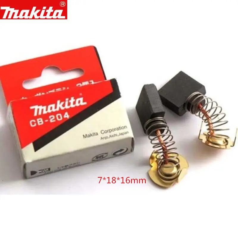 

Makita 191957-7 Carbon Brushes for CB-204 9047L HM1304B GA7011C HM1810 GA7021 GA7020 GA9020 GA7040S GA9040S M0920B M0921B GA7030