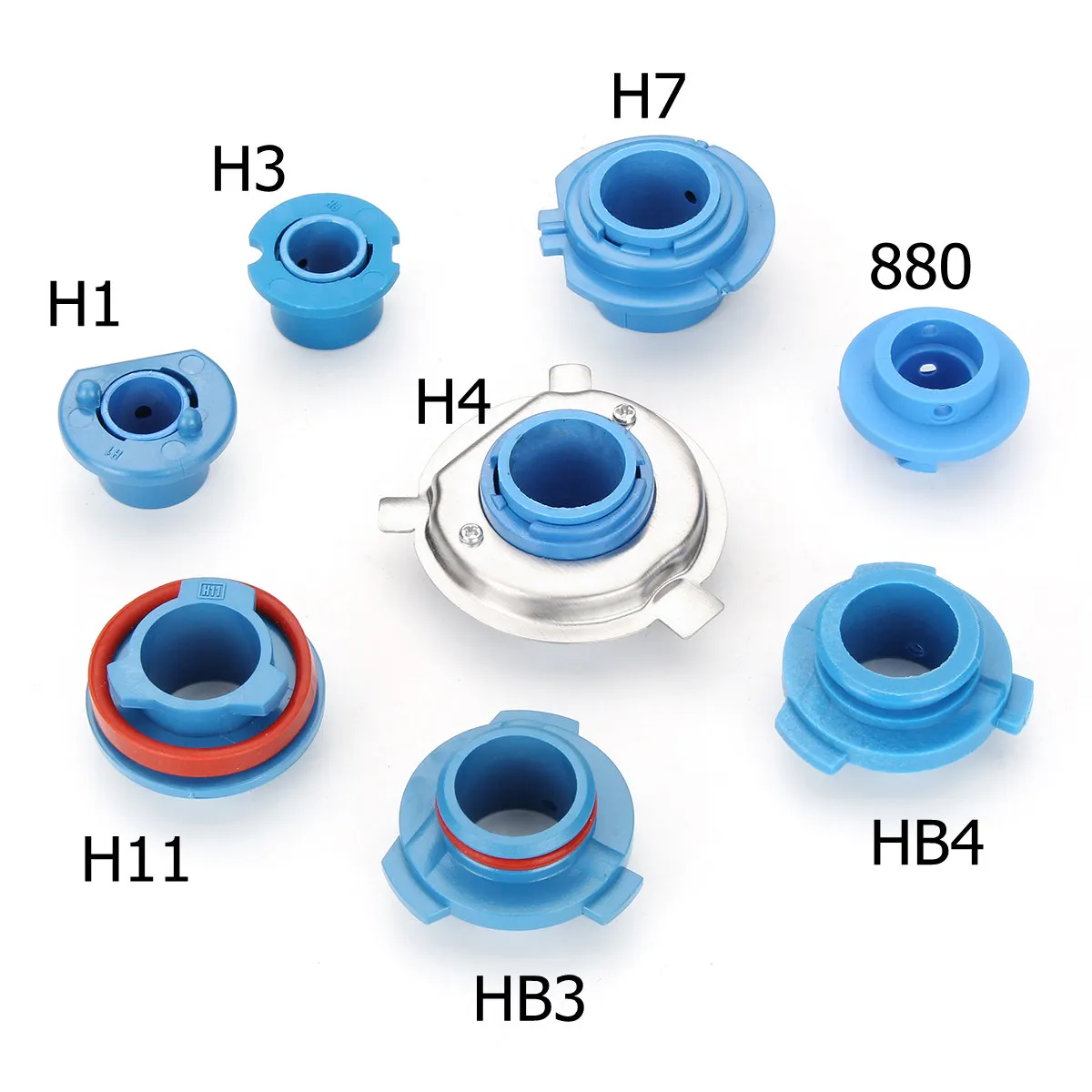 2pcs LED Headlight Bulb Base Adapter Socket Holder for Car Halogen Headlamps H1 H3 H7 HB3 HB4
2pcs LED Headlight Bulb Base Adapter Socket Holder for Car Halogen Headlamps H1 H3 H7 HB3 HB4