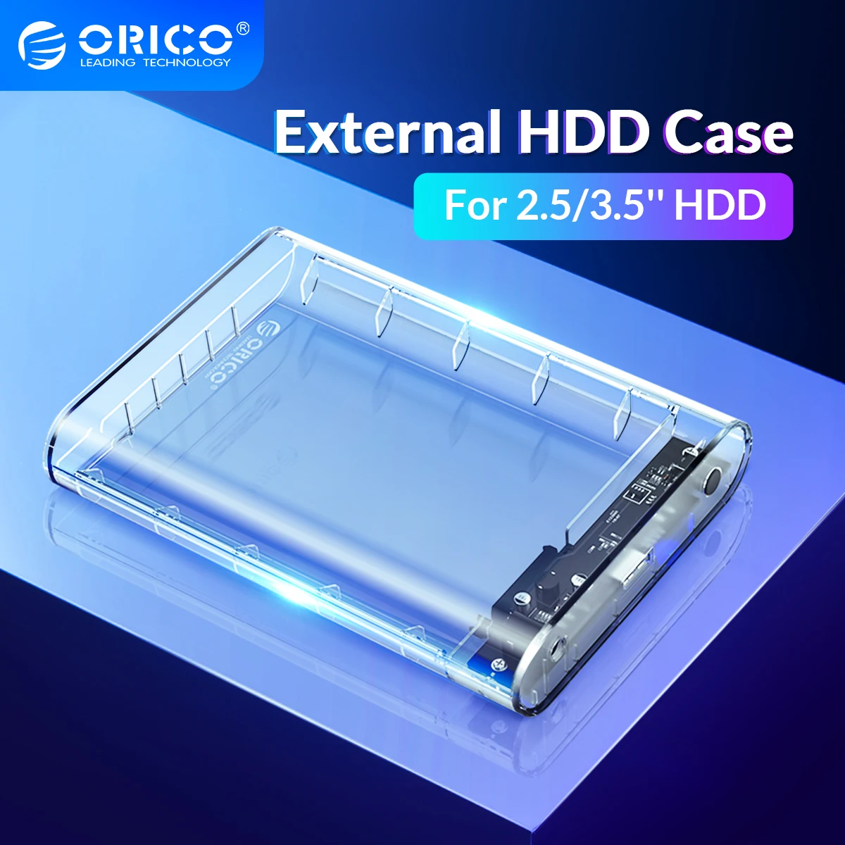 

ORICO HDD Case 3.5'' SATA to USB 3.0 External Hard Drive Enclosure Reader for SSD Disk HDD Box Case 3.5/2.5inch External HD Case