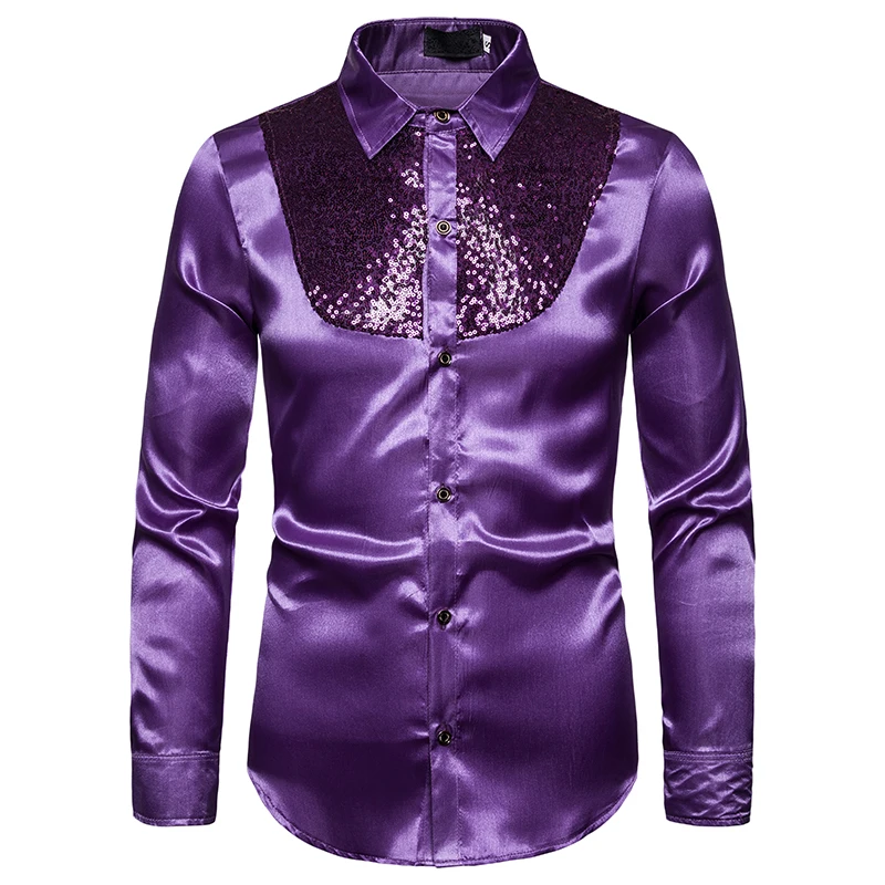 LvBa Hot Men Shirt Slim Fit Long Sleeve Spring Autumn Tuxedo Shirt Paillette Men Casual Party Stage Nightclub Mens Dress Shirts
LvBa Hot Men Shirt Slim Fit Long Sleeve Spring Autumn Tuxedo Shirt Paillette Men Casual Party Stage Nightclub Mens Dress Shirts