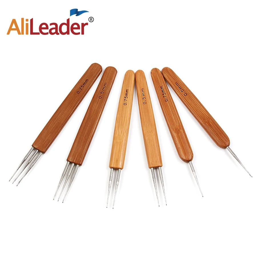 Alileader Stainless Steel Hook-Head Bamboo Crochet Hook Bamboo Knitting Needles Kit Crochet Hooks Needles For Hair Handle Tools
Alileader Stainless Steel Hook-Head Bamboo Crochet Hook Bamboo Knitting Needles Kit Crochet Hooks Needles For Hair Handle Tools