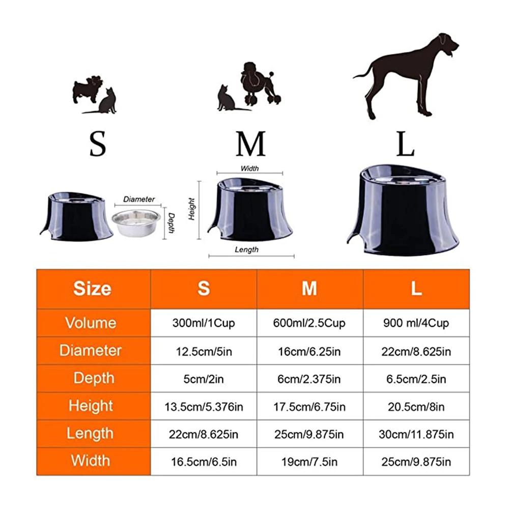 Dog Feeder Drinking Bowls For Dogs Cats Pet Food Bowl Pet Bowl With Stand Dishwasher Safe Puppy Feeding Stainless Steel Malemine
Dog Feeder Drinking Bowls For Dogs Cats Pet Food Bowl Pet Bowl With Stand Dishwasher Safe Puppy Feeding Stainless Steel Malemine
