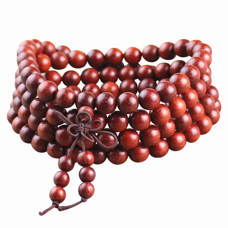 Natural African Red Sandal Beads Bracelet 6mm 8mm Buddhist 108PCS Prayer Meditation Mala BRO549
Natural African Red Sandal Beads Bracelet 6mm 8mm Buddhist 108PCS Prayer Meditation Mala BRO549