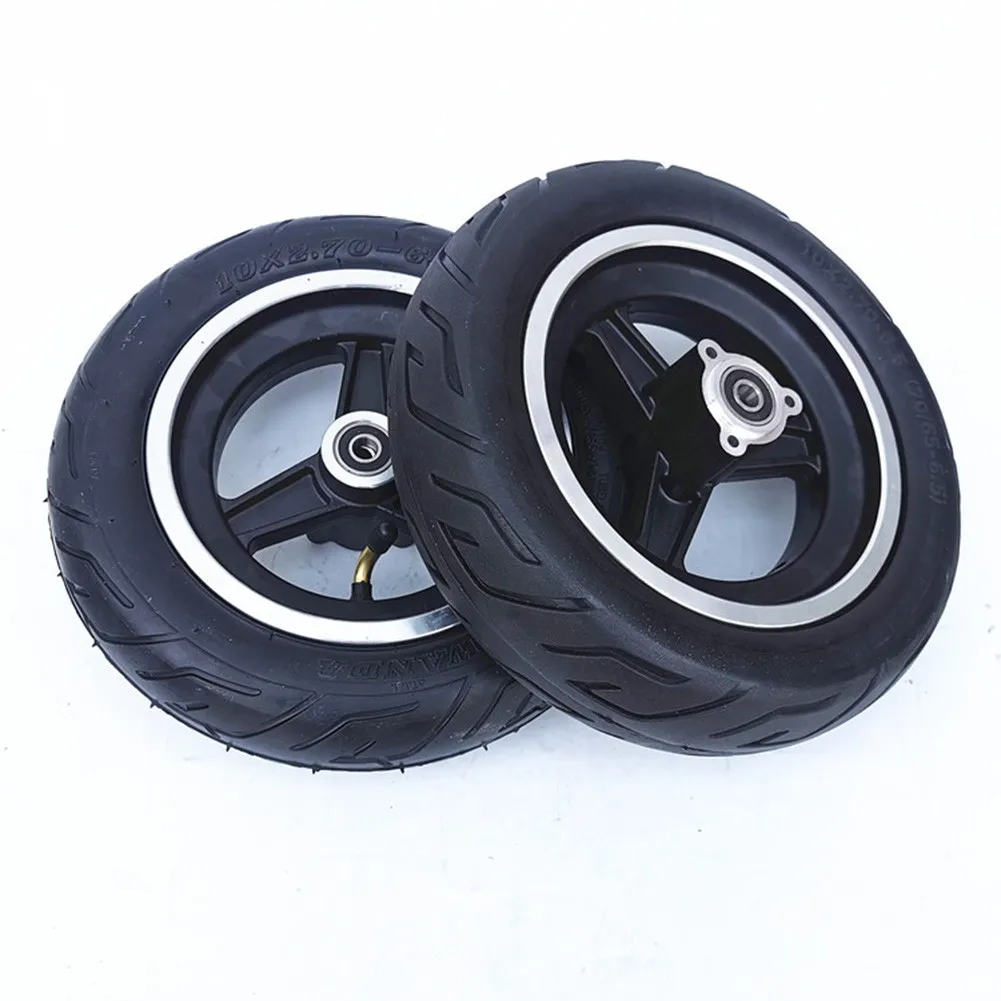 10 In Wheel Tyre Electric Scooter 10x2.70-6.5 Vacuum Tyres Tubeless Tire Inch With Wheel Hub 6000 Bearing Patinete Accessories
10 In Wheel Tyre Electric Scooter 10x2.70-6.5 Vacuum Tyres Tubeless Tire Inch With Wheel Hub 6000 Bearing Patinete Accessories