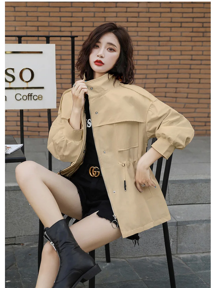 Женская ветровка с вышивкой, Повседневная офисная ветровка трапециевидной формы с воротником-стойкой и молнией, 2021
Женская ветровка с вышивкой, Повседневная офисная ветровка трапециевидной формы с воротником-стойкой и молнией, 2021