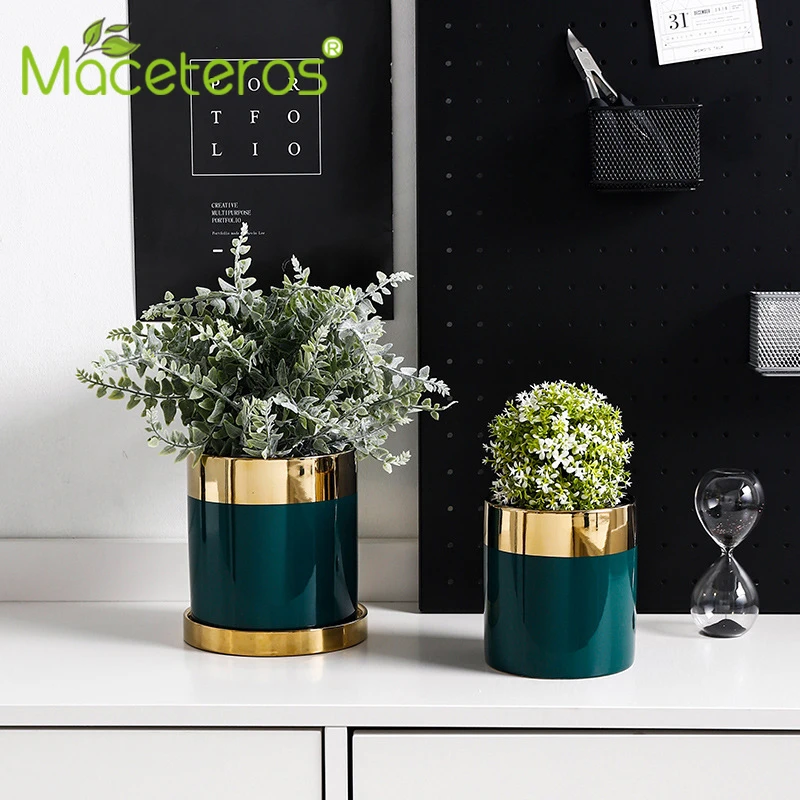 Nordic Minimalist Phnom Penh Dark Green Ceramic Flower Pot Creative With Tray Succulent Flower Pot Gardening Decoration Supplies
Nordic Minimalist Phnom Penh Dark Green Ceramic Flower Pot Creative With Tray Succulent Flower Pot Gardening Decoration Supplies