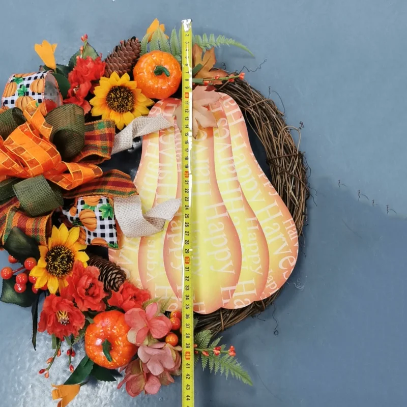 Halloween Decorations Pumpkin Wreath Festival Door Hanging Wreath Ornament Pendant Holiday Atmosphere Decoration Props
Halloween Decorations Pumpkin Wreath Festival Door Hanging Wreath Ornament Pendant Holiday Atmosphere Decoration Props