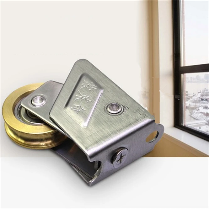 Stainless steel Windows Sliding Door Roller Pulley Wheel Cabinet Copper Caster Wheel Pulley Runners Wardrobe Furniture Hardware
Stainless steel Windows Sliding Door Roller Pulley Wheel Cabinet Copper Caster Wheel Pulley Runners Wardrobe Furniture Hardware